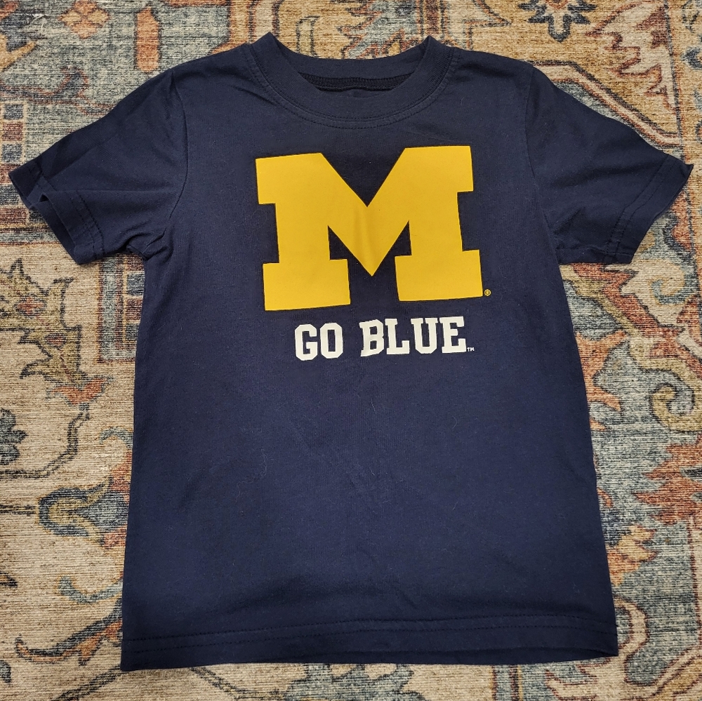 Kids Navy Blue Michigan T-Shirt 3T
